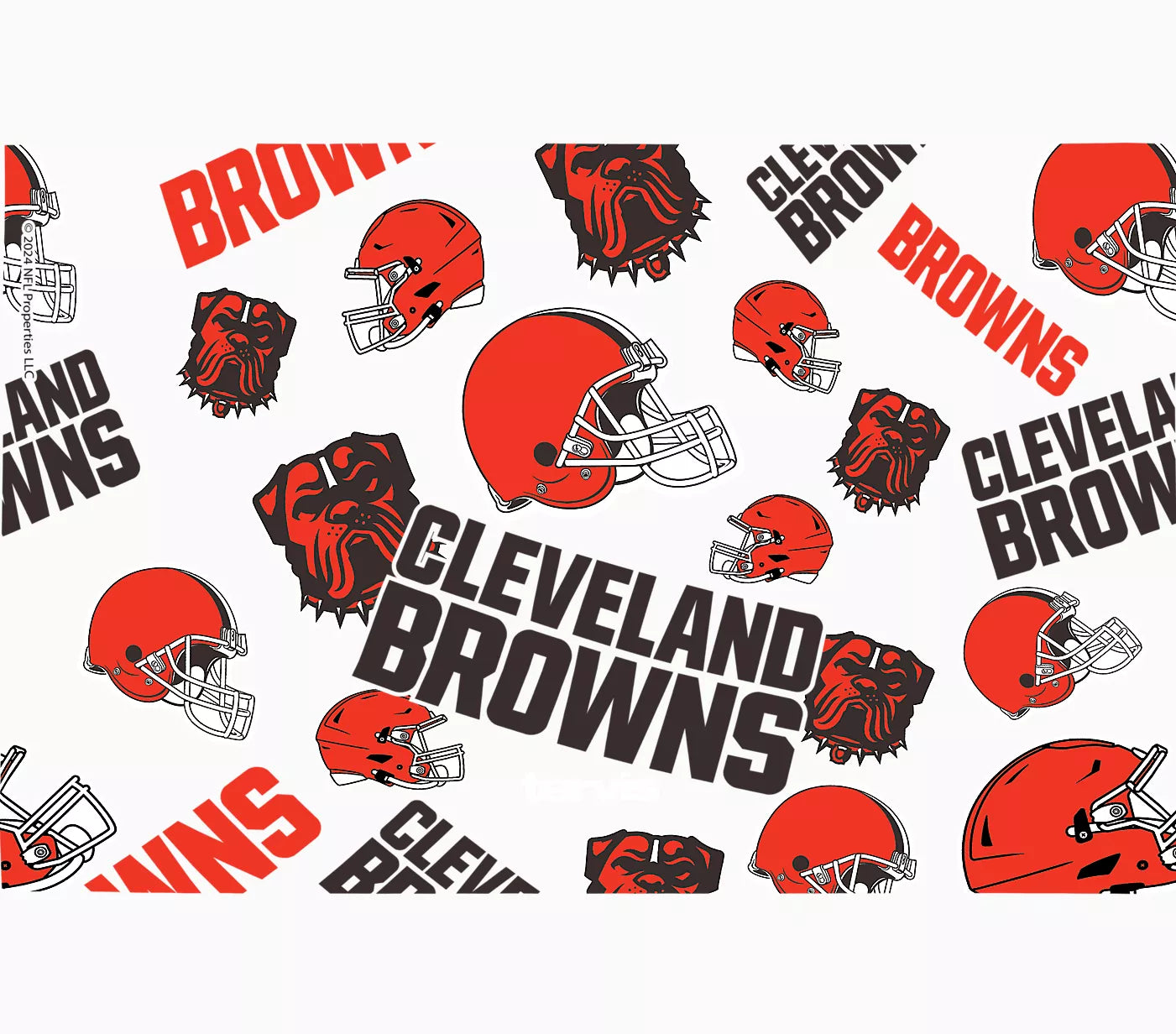 Cleveland Browns - NFL All Over Plastic Tumbler