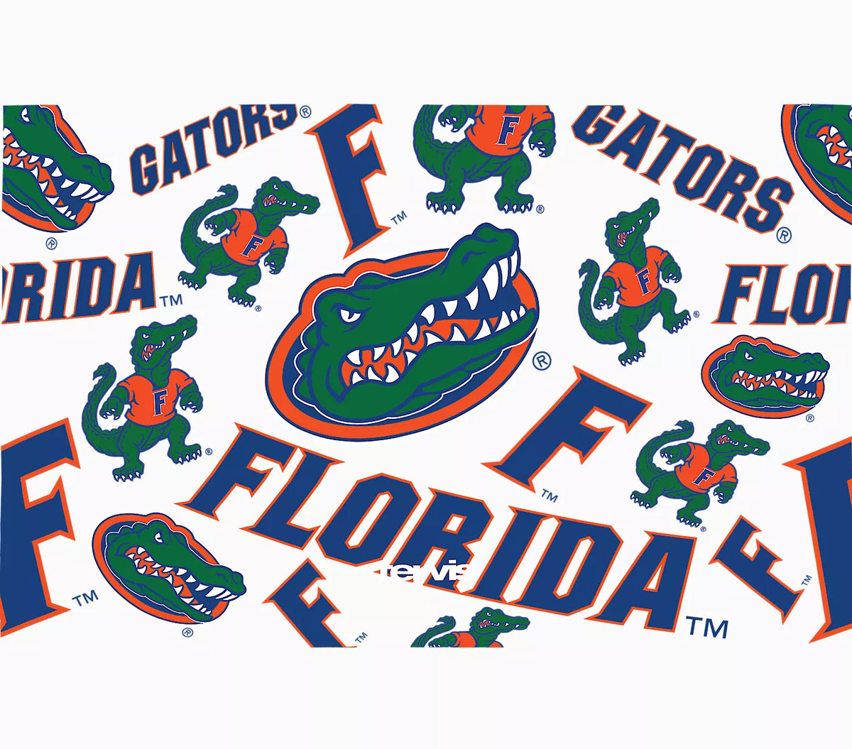 Florida Gators - All Over Plastic Tumbler