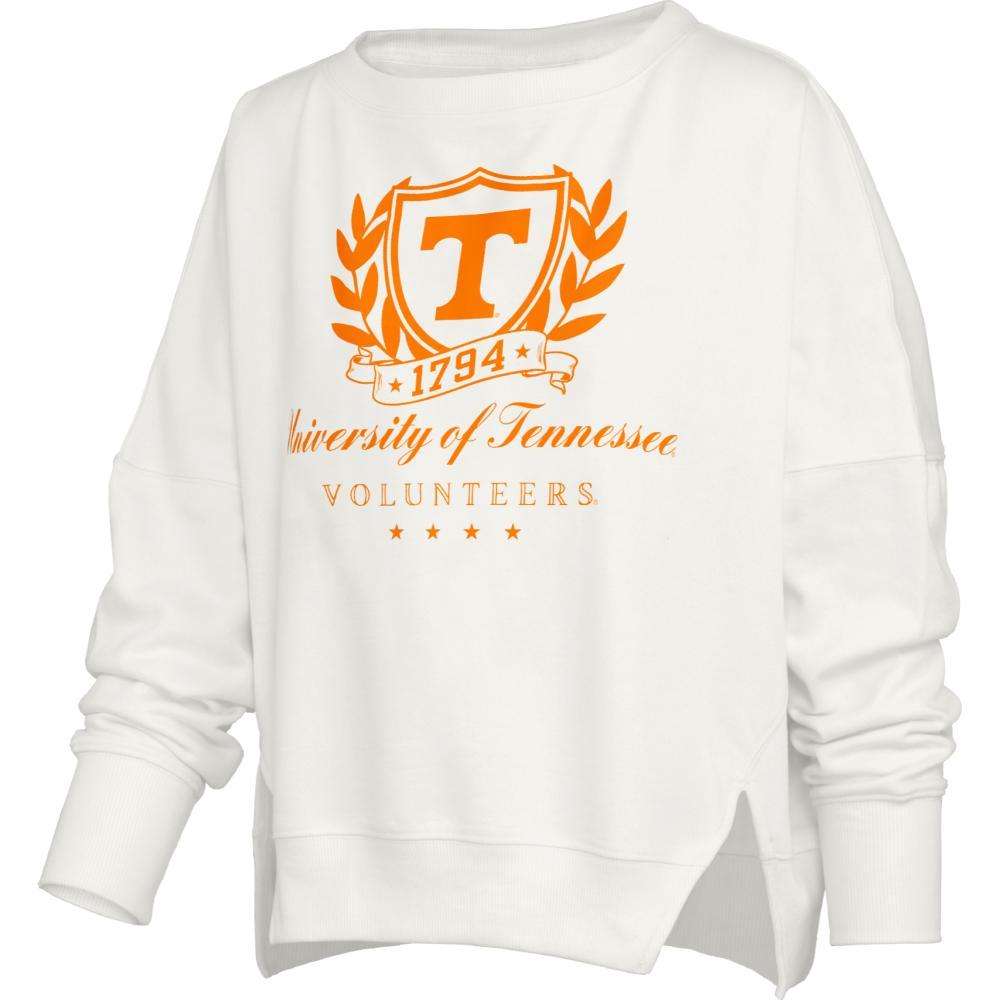 Tennessee Volunteers "Field Day" - Split Bottom Oversized Fleece Long-Sleeve