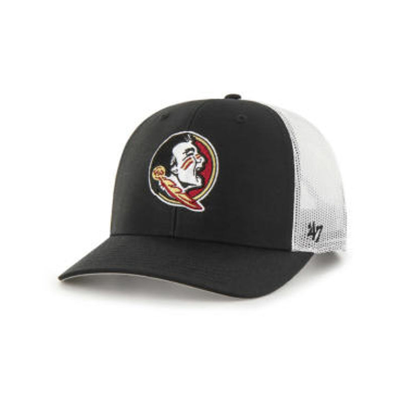 Florida State Seminoles - Black Trucker Hat, 47 Brand