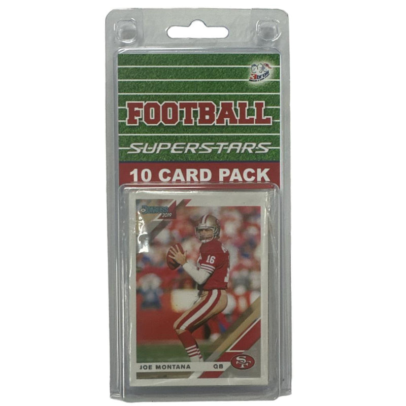 San Francisco 49ers - Joe Montana Superstars Kit Trading Cards