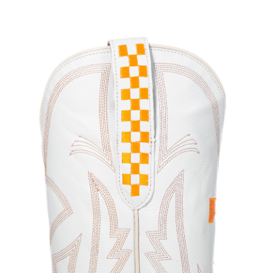 Tennessee Volunteers - Women's Ivory Western Boot