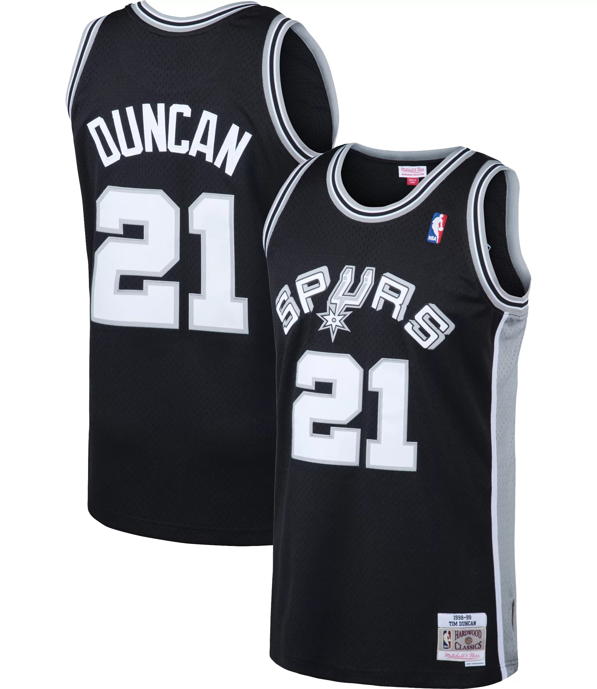 San Antonio Spurs - Tim Duncan #21 Swingman Jersey