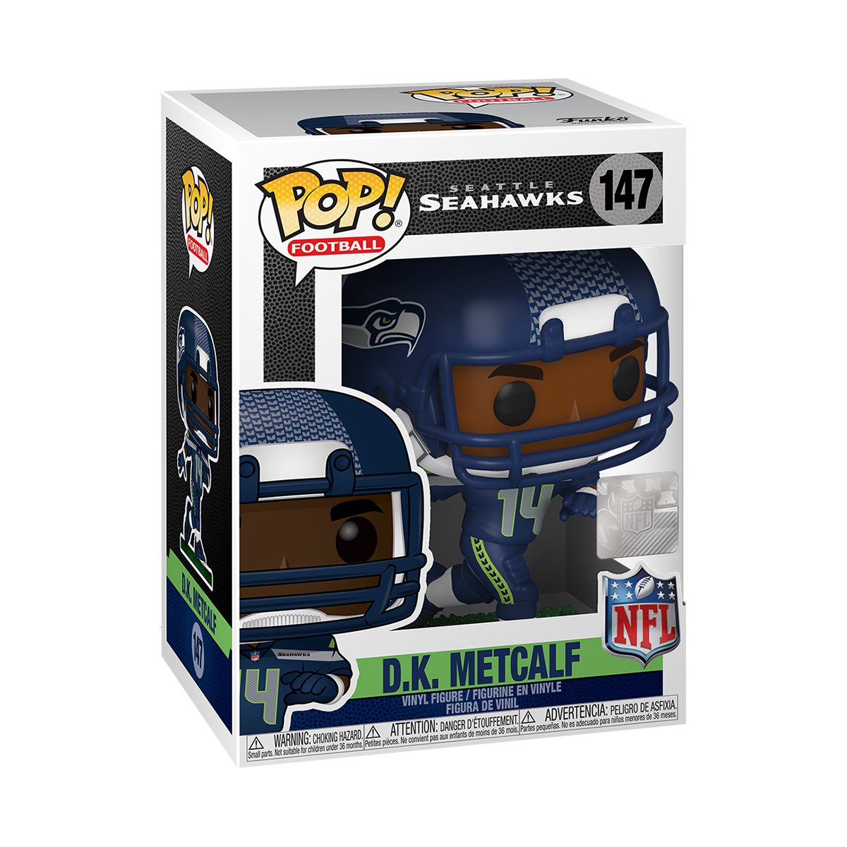 Funko POP! NFL Seattle Seahawks D.K. Metcalf Vinyl Figure