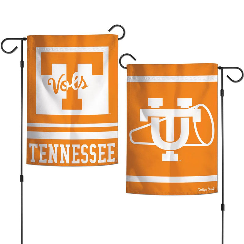 Tennessee Volunteers - College Vault Double-Sided Garden Flag