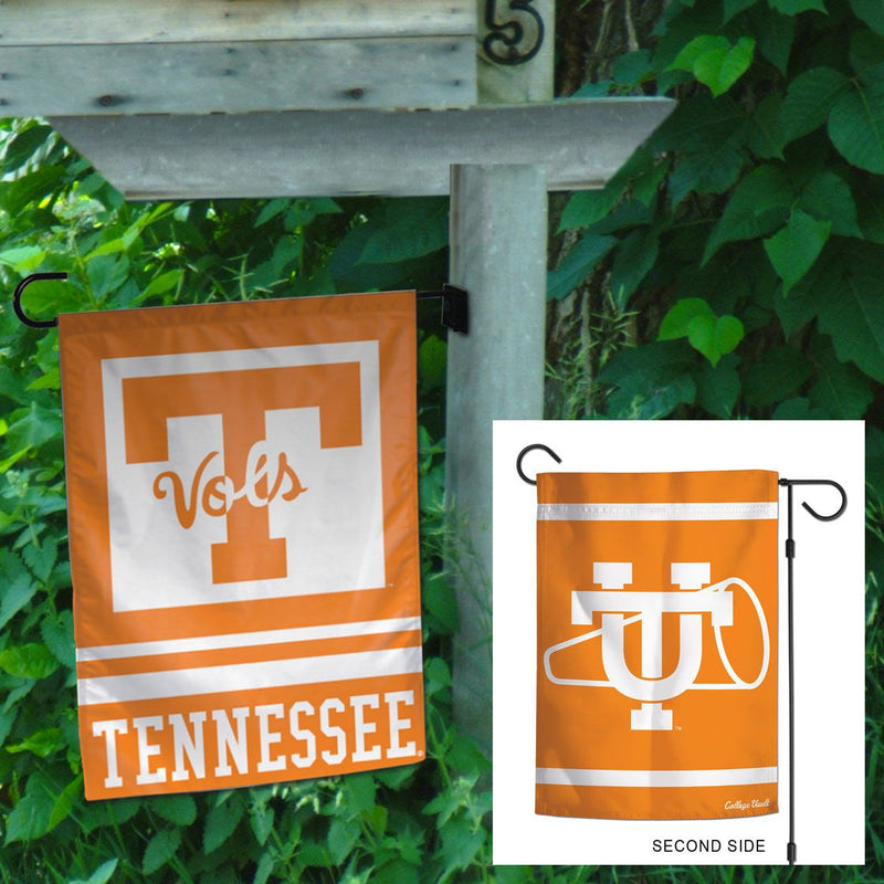 Tennessee Volunteers - College Vault Double-Sided Garden Flag