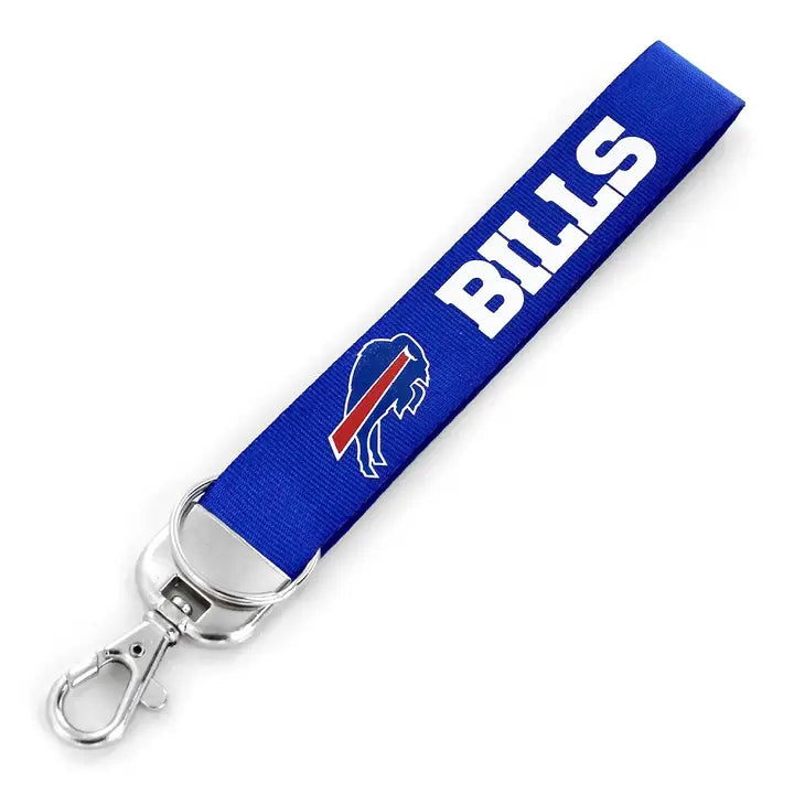 Buffalo Bills - NFL Logo Deluxe Wristlet Keychain