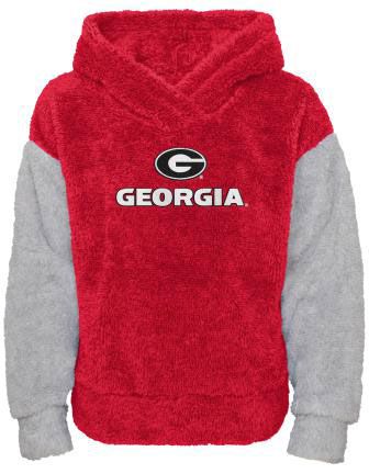 Georgia Bulldogs - NCAA Game Time Teddy Fleece Youth Hoodie