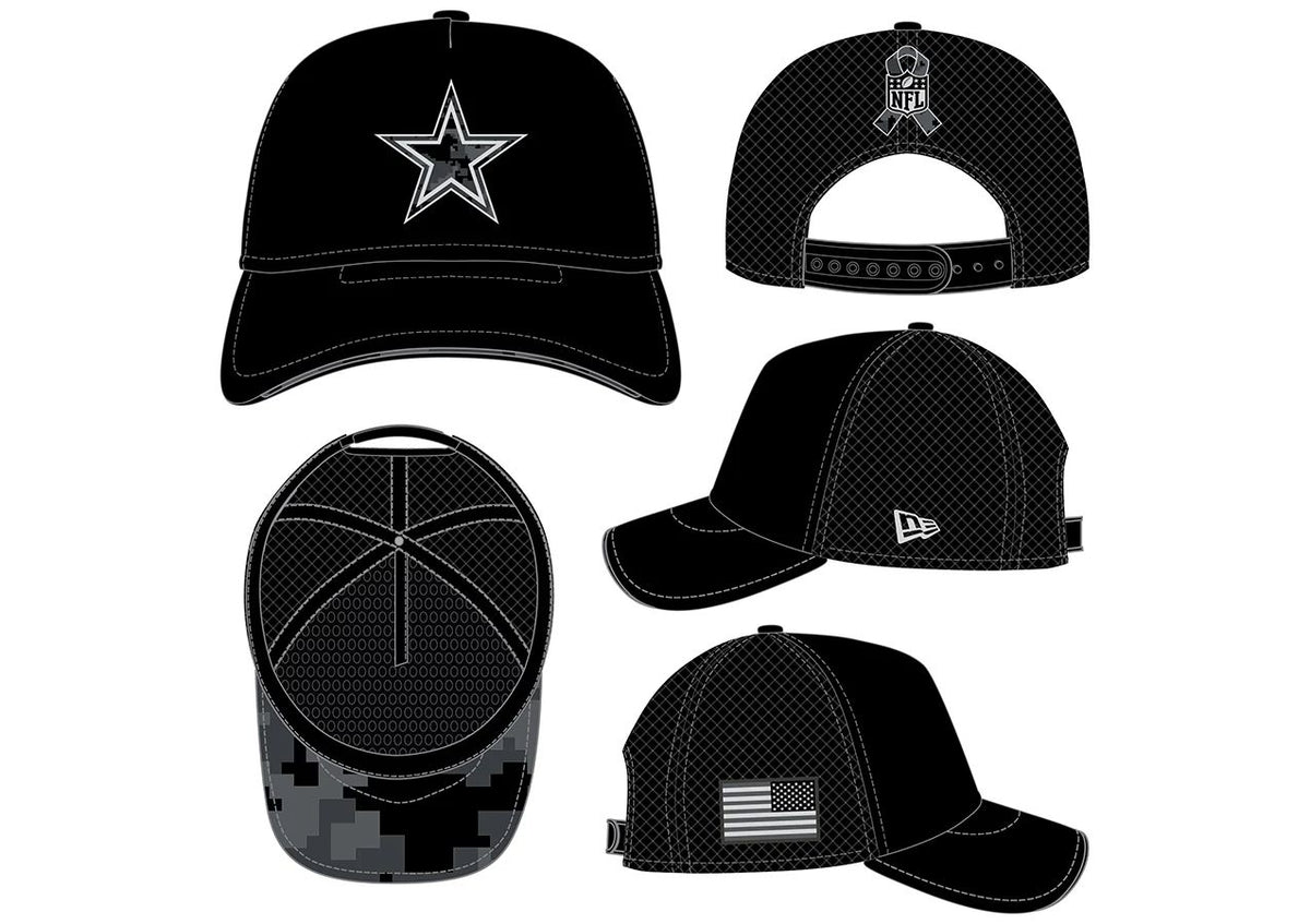 Dallas Cowboys - 2026 Salute To Service Apex 9FORTY Hat