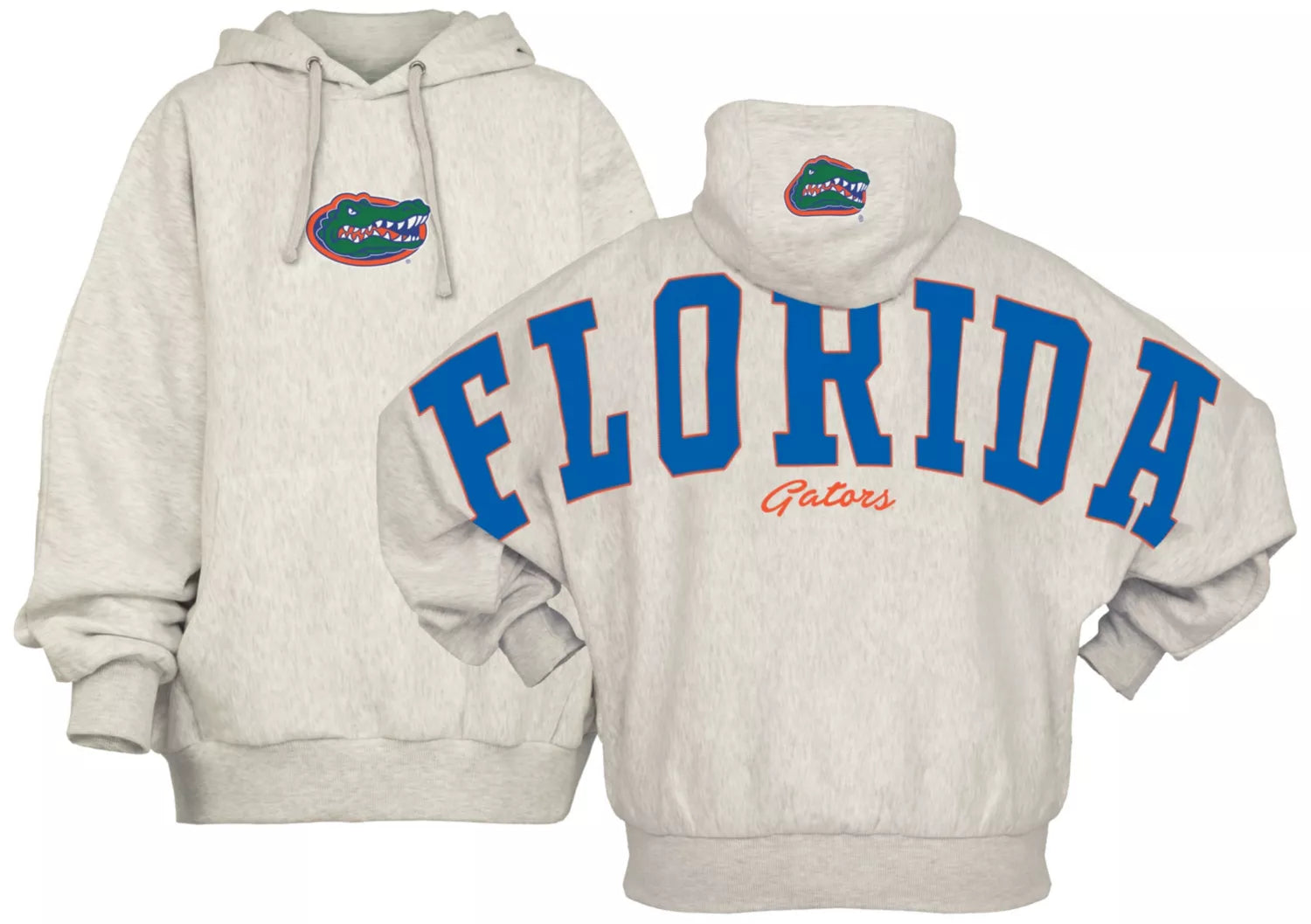 Florida Gators - "Belvedere" Single-Piece Dolman-Style Oversize Hoodie