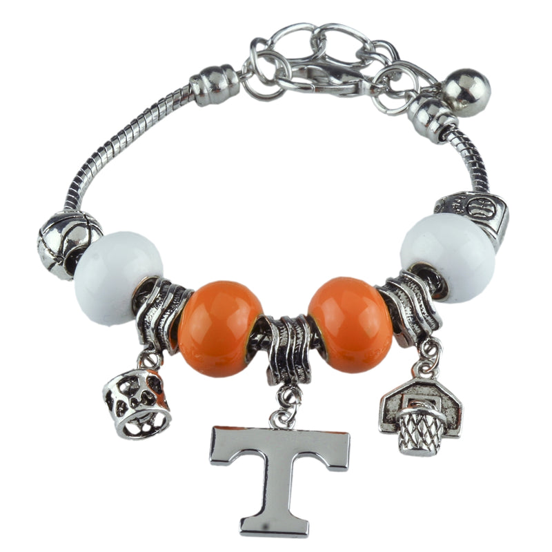 Tennessee Volunteers - The Slam Dunk Charm Bracelet