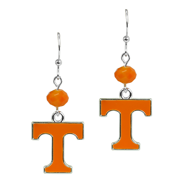 Tennessee Volunteers - Beaded Drop Earrings