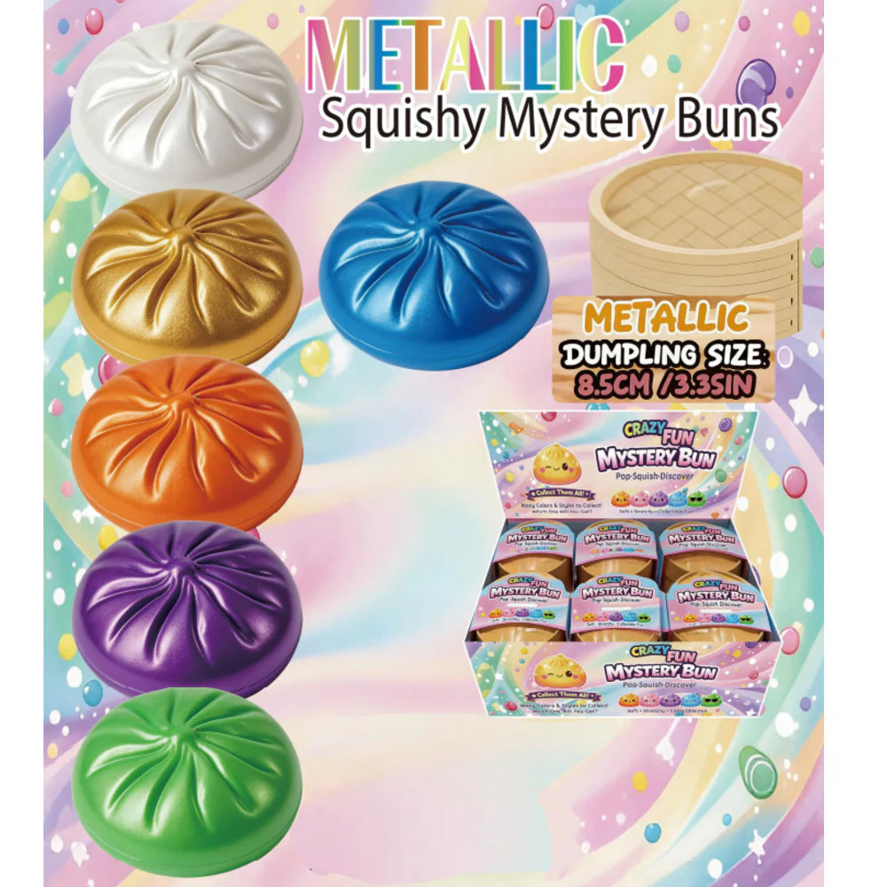 Squishy Dumpling Buns - Mystery 1Pc Sensory Fidget Toy