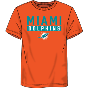 NFL Miami Dolphins - Component Men's Cotton Short Sleeve T-Shirt