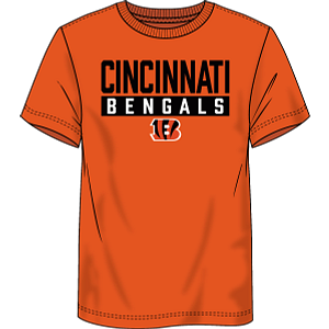 NFL Cincinnati Bengals - Men's Cotton Short Sleeve T-Shirt