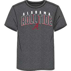 University Of Alabama - Fanatics Outline Split Poly SS Tee T-Shirt