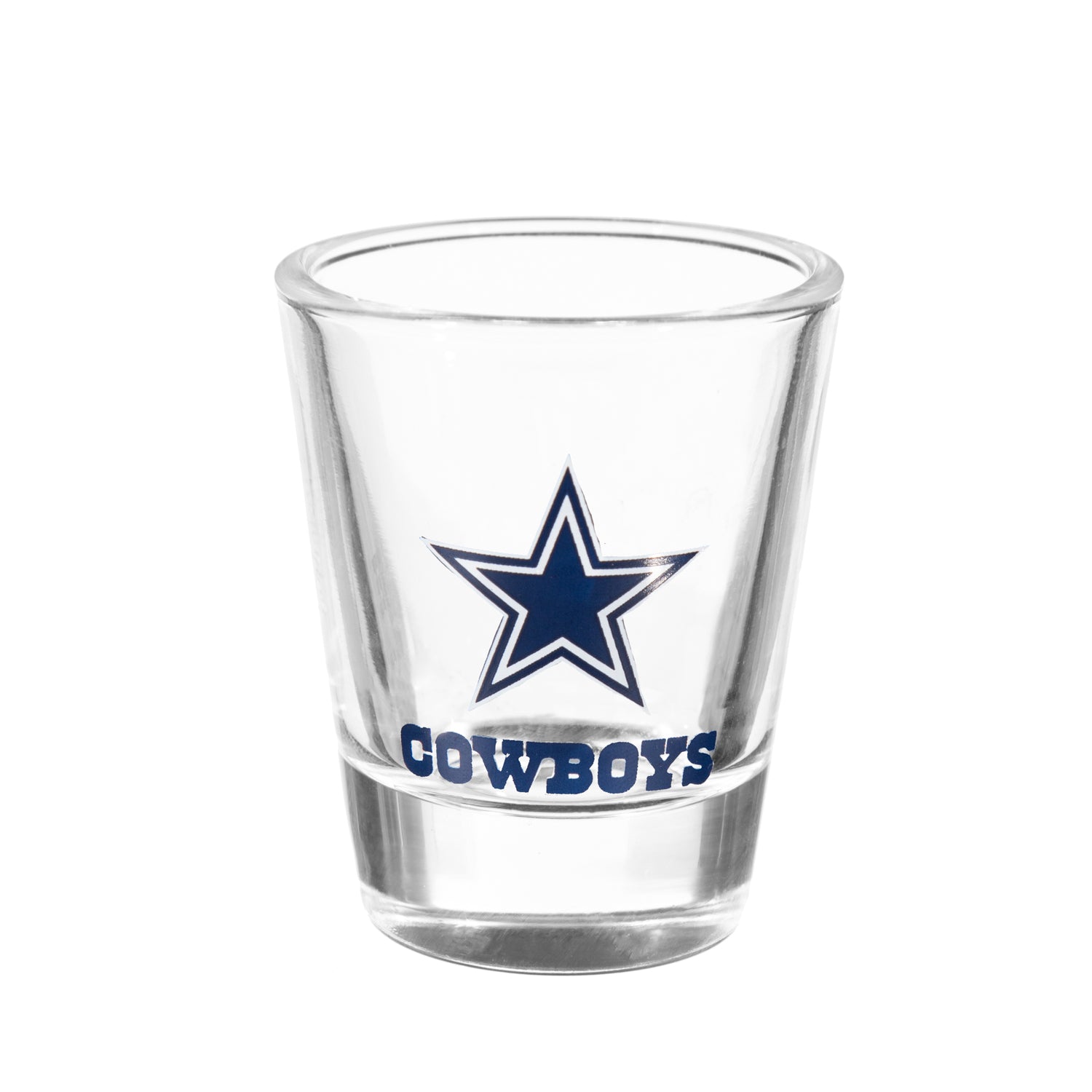 Dallas Cowboys - NFL Glass and Ceramic Shot Glass Set