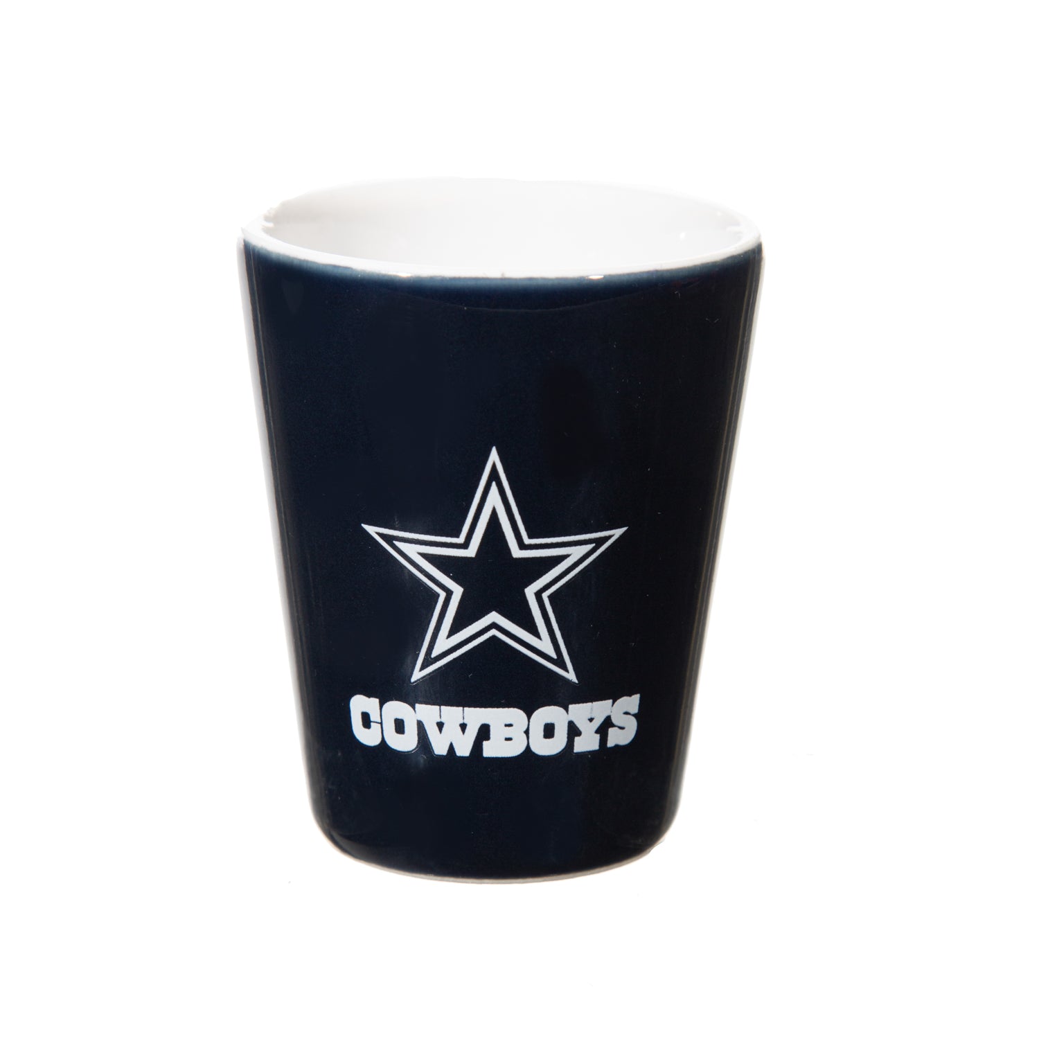 Dallas Cowboys - NFL Glass and Ceramic Shot Glass Set