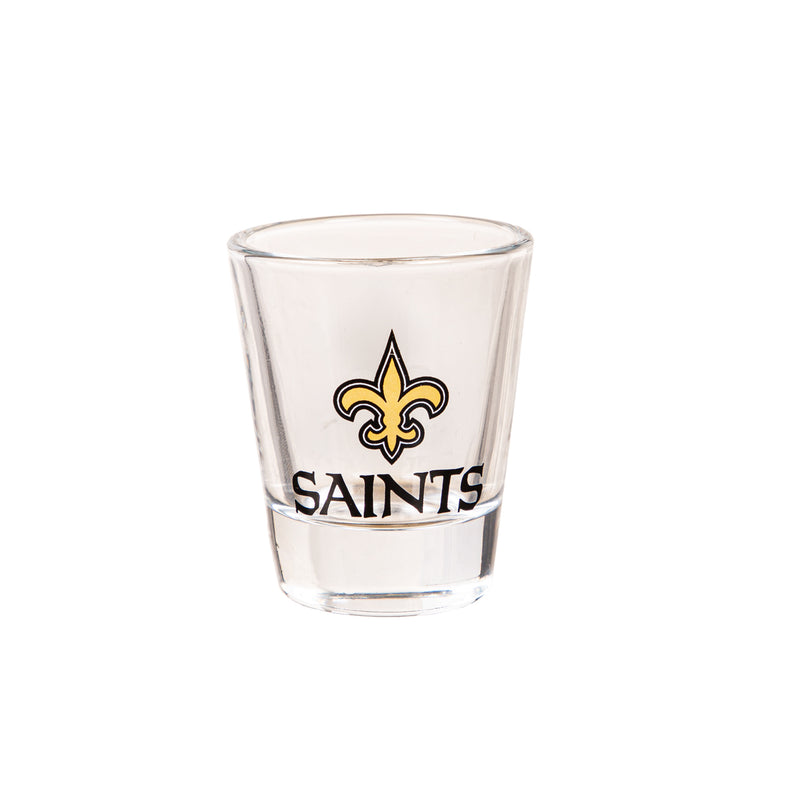 NFL New Orleans Saints - Glass and Ceramic Shot Glass Set