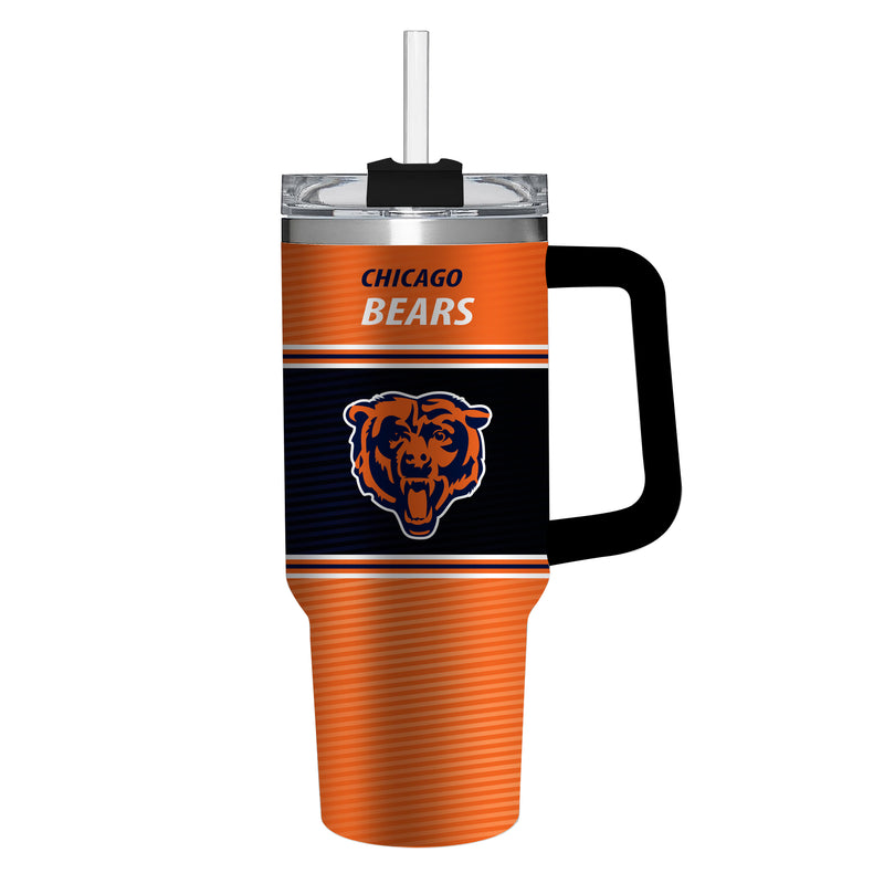 Chicago Bears - 40oz Stainless Steel Canyon Cup w/ Straw