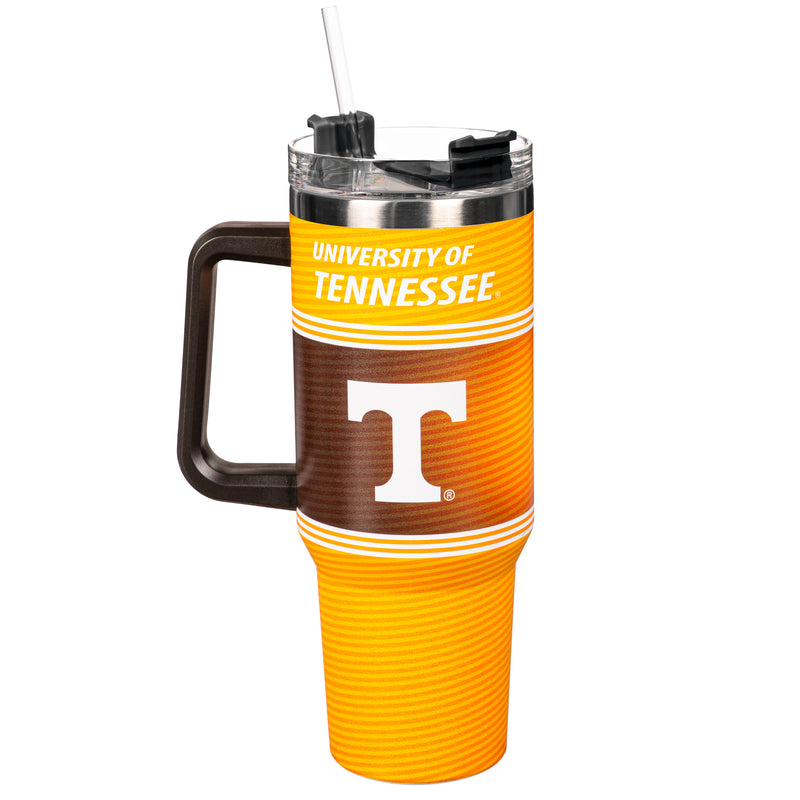 Tennessee Volunteers - 40oz Stainless Steel Canyon Cup w/ Straw