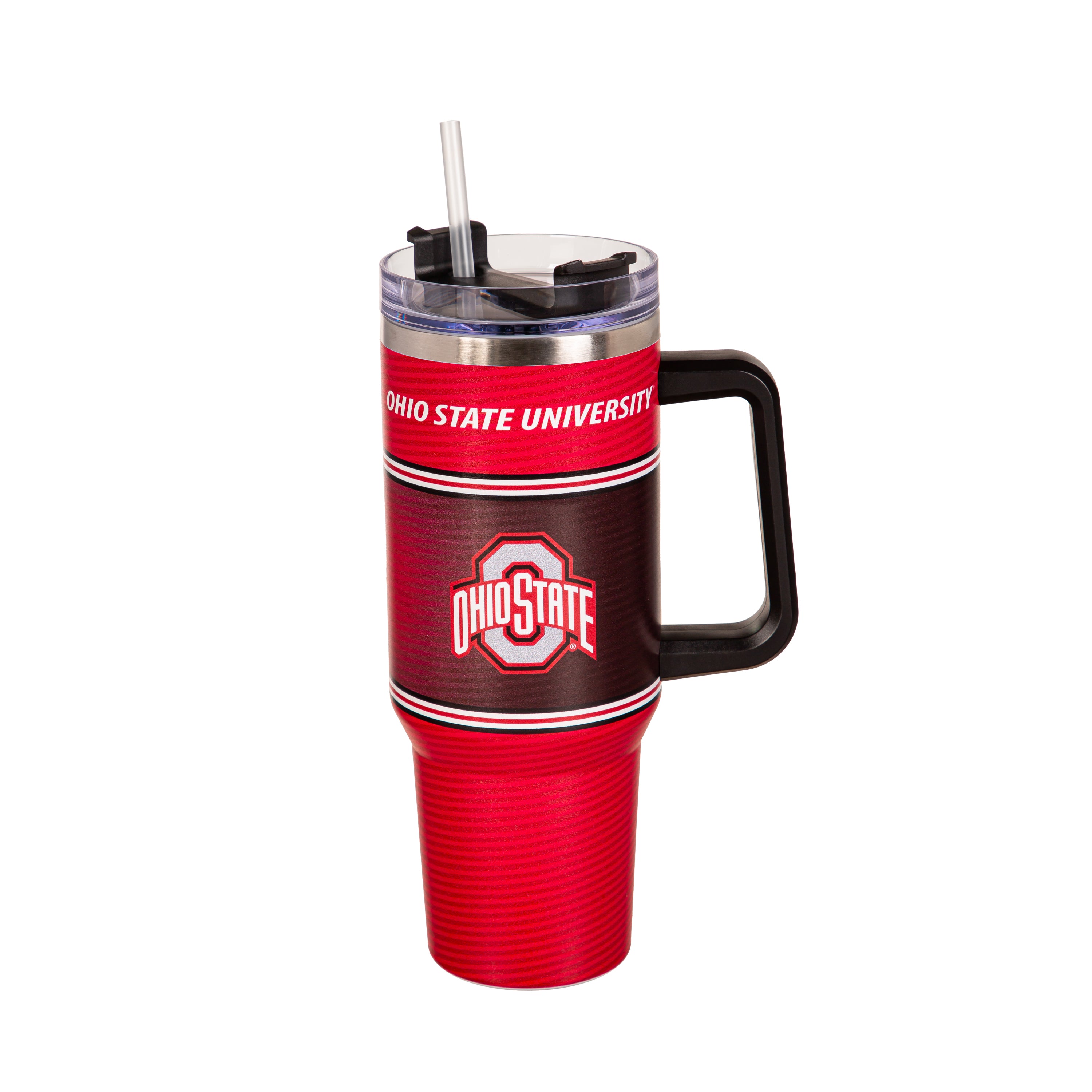 Ohio State - 40oz Stainless Steel Canyon Cup w/ Straw