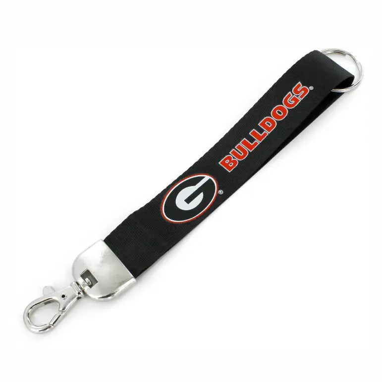 Georgia Bulldogs - NCAA Logo Deluxe Wristlet Keychain