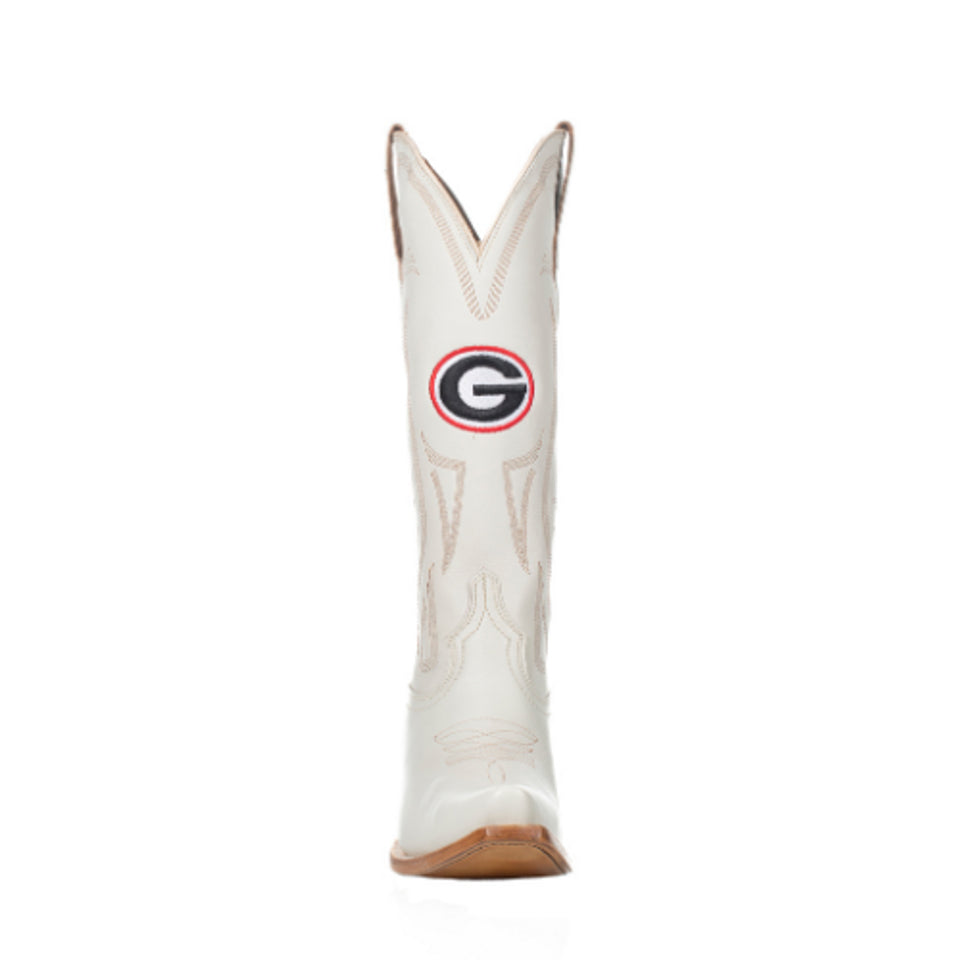 Georgia Bulldogs - Carrie Women's Ivory Western Boot