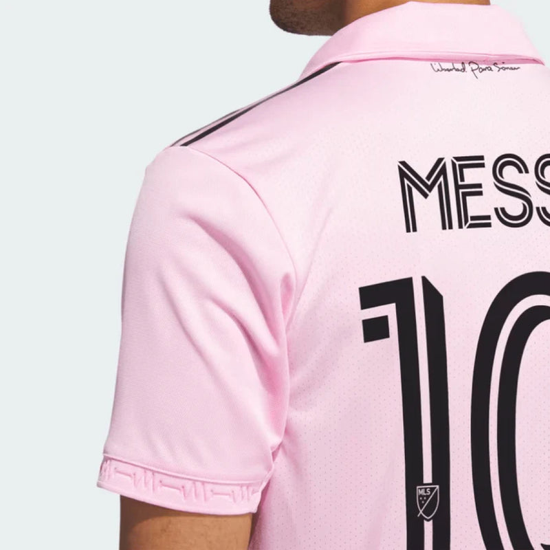 Miami Home - Lionel Messi Adidas Pink Adult Jersey