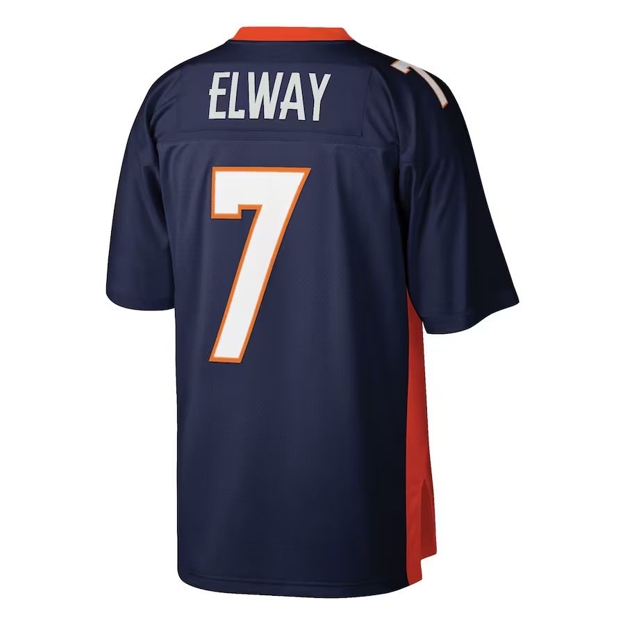 Denver Broncos - John Elway 1998 Navy Legacy Player Men's Jersey