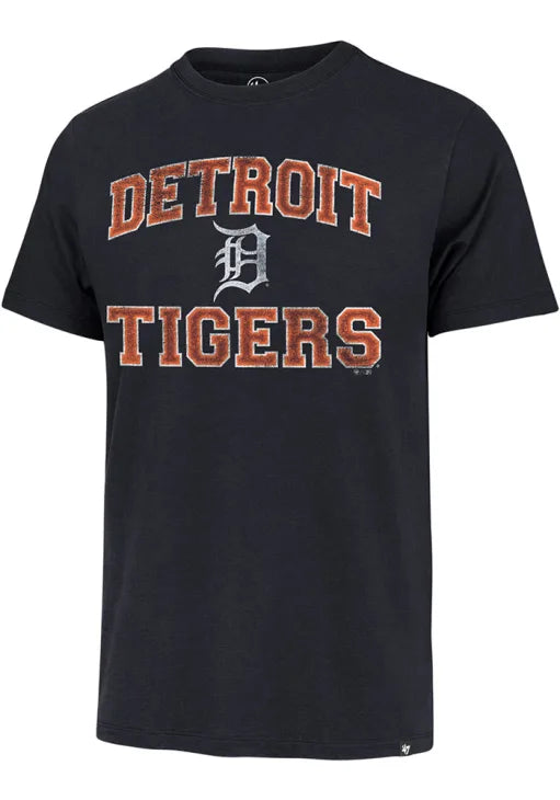 Detroit Tigers - Atlas Blue Union Aarch Franklin Men T-Shirt