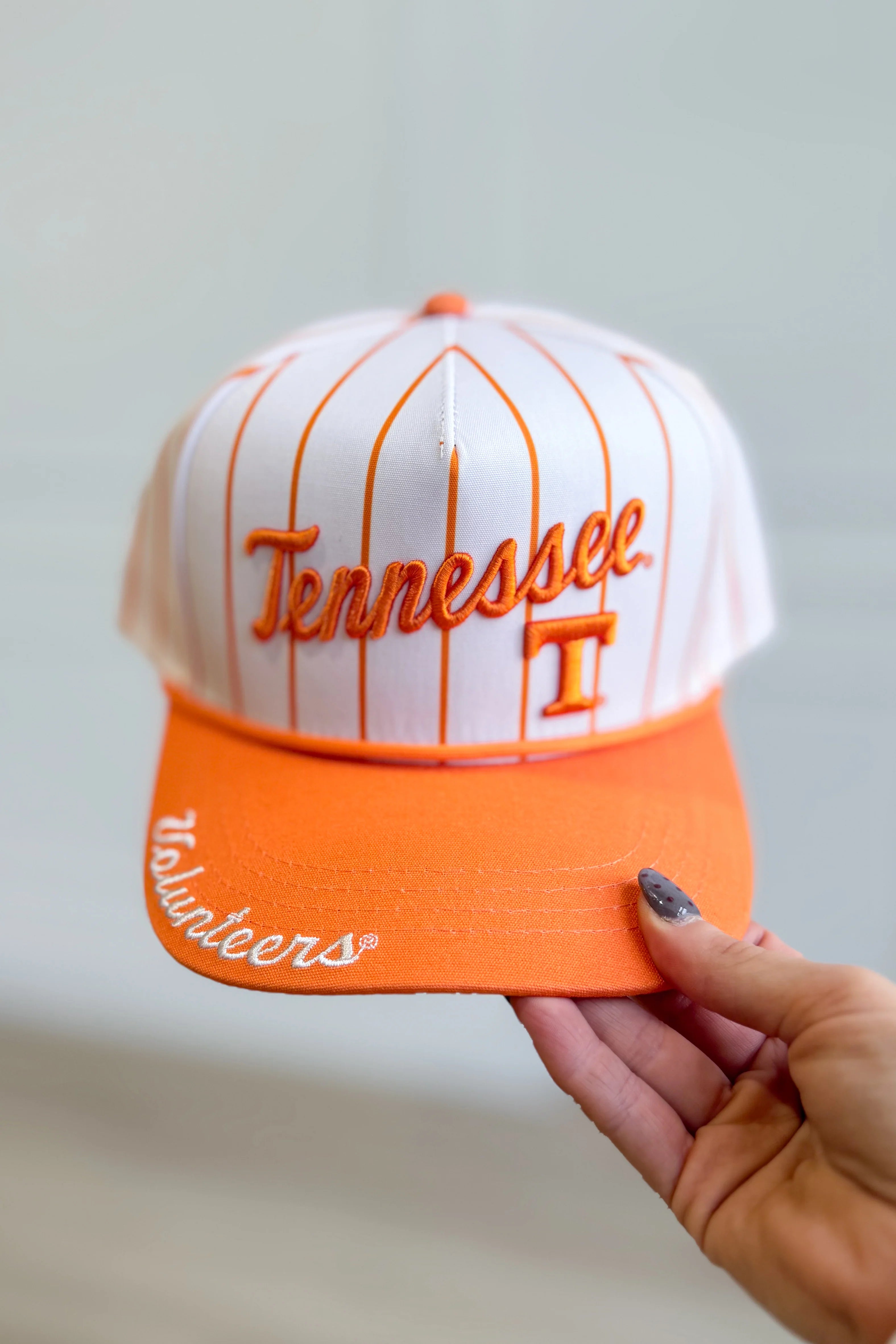 Tennessee Volunteers - NCAA Pinstripe Canvas Trucker Hat