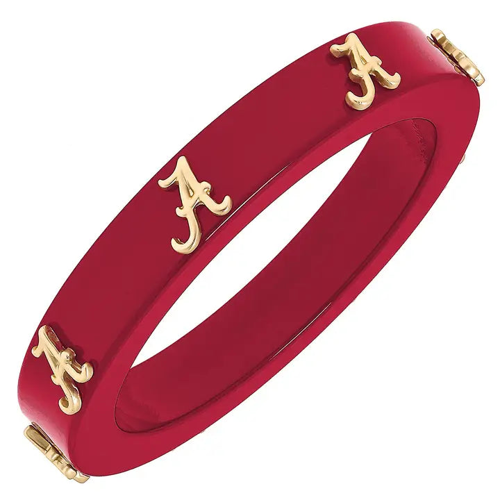 Alabama Crimson Tide - NCAA Resin Logo in Crimson Bangle