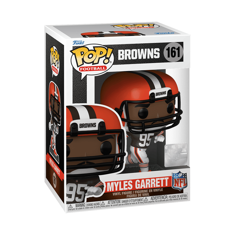 Funko POP! NFL: Cleveland Browns - Myles Garrett (Home Uniform) Vinyl Figure