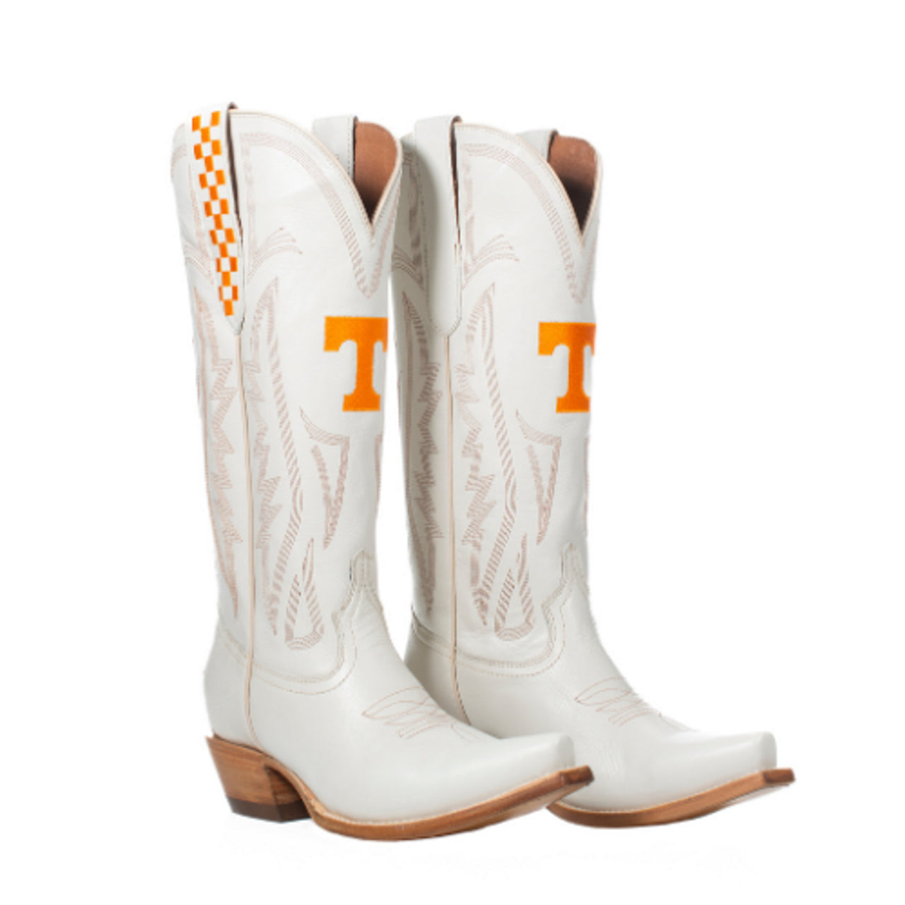 Tennessee Volunteers - Women's Ivory Western Boot