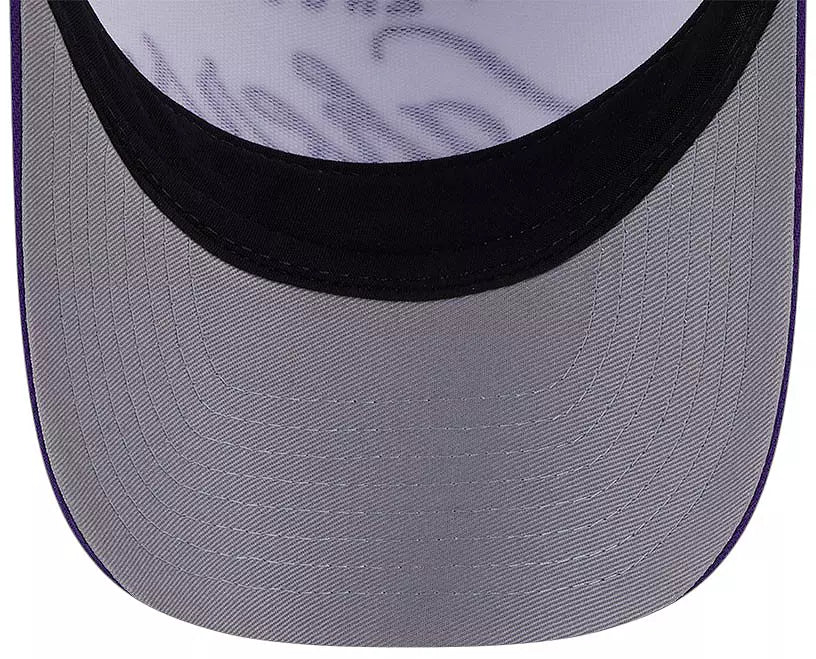 Los Angeles Lakers - 9Forty 2025 Draft M-Crown A-Frame Adjustable Hat, New Era