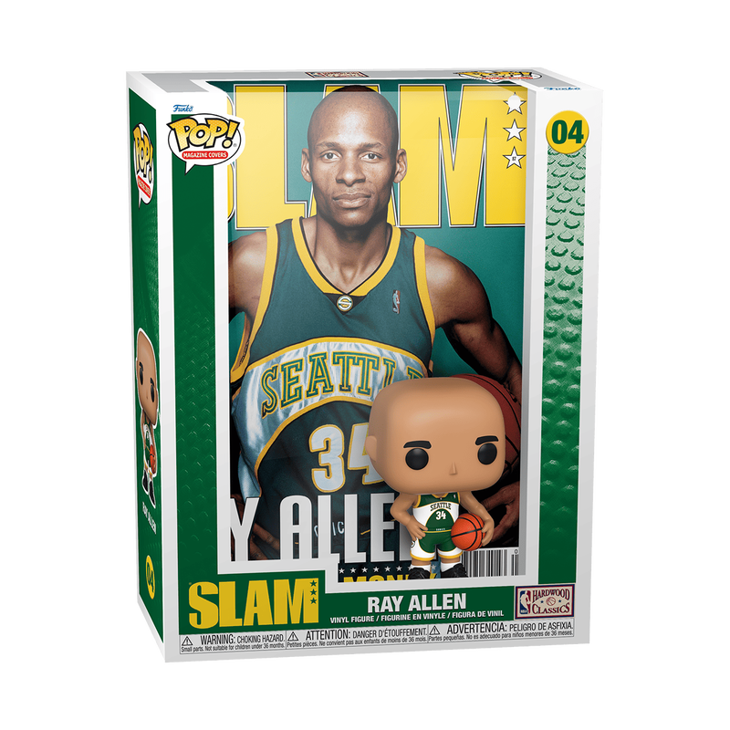 Funko POP! Cover Slam: NBA Magazine - Ray Allen with Case Vinyl Figure