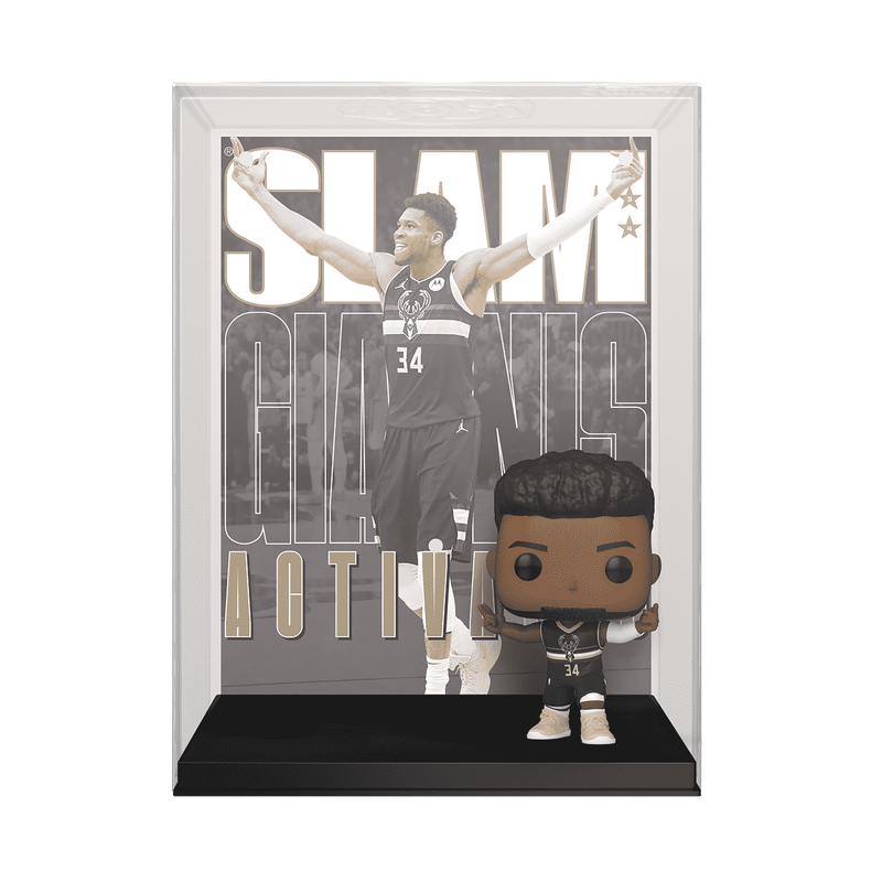 Funko POP! Cover Slam: NBA Magazine - Giannis Antetokounmpo with Case Vinyl Figure