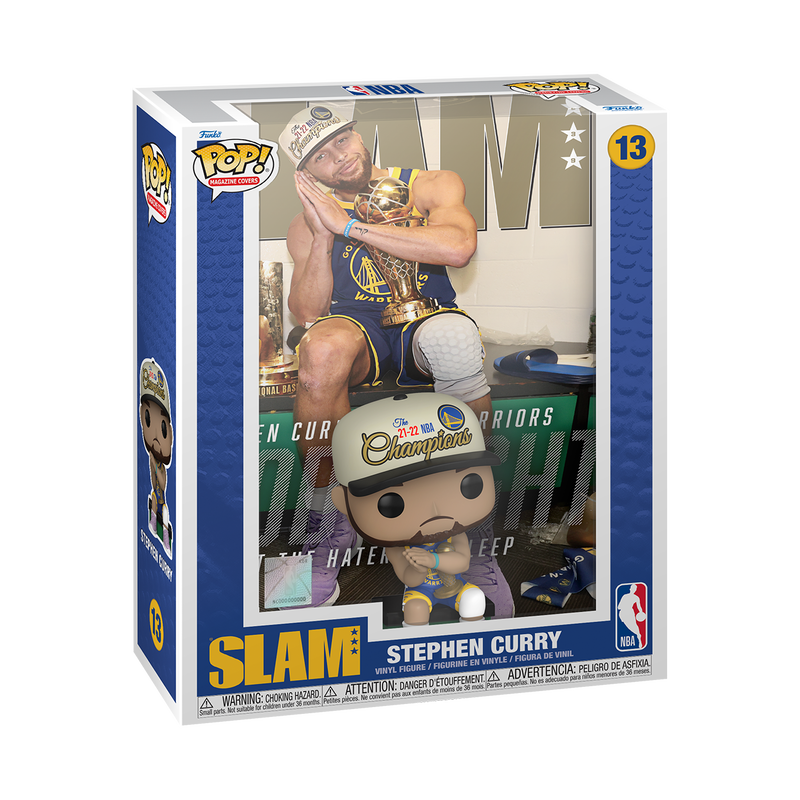 Funko POP! NBA Slam; Magazine Cover - Steph Curry Vinyl Figure