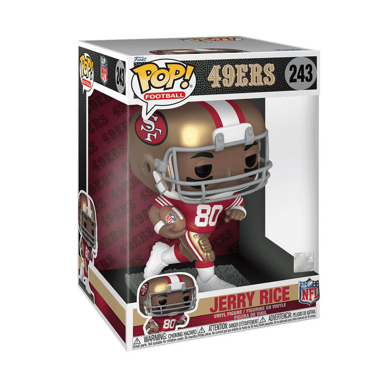 Funko POP! Jumbo NFL: Legends 49ers Jerry Rice 10" Vinyl Figure