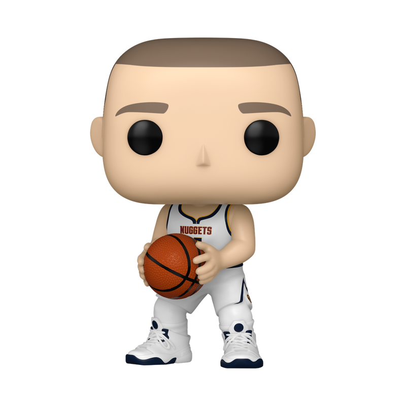 Funko POP! NBA: Denver Nuggets - Nikola Jokić With White Jersey Vinyl Figure