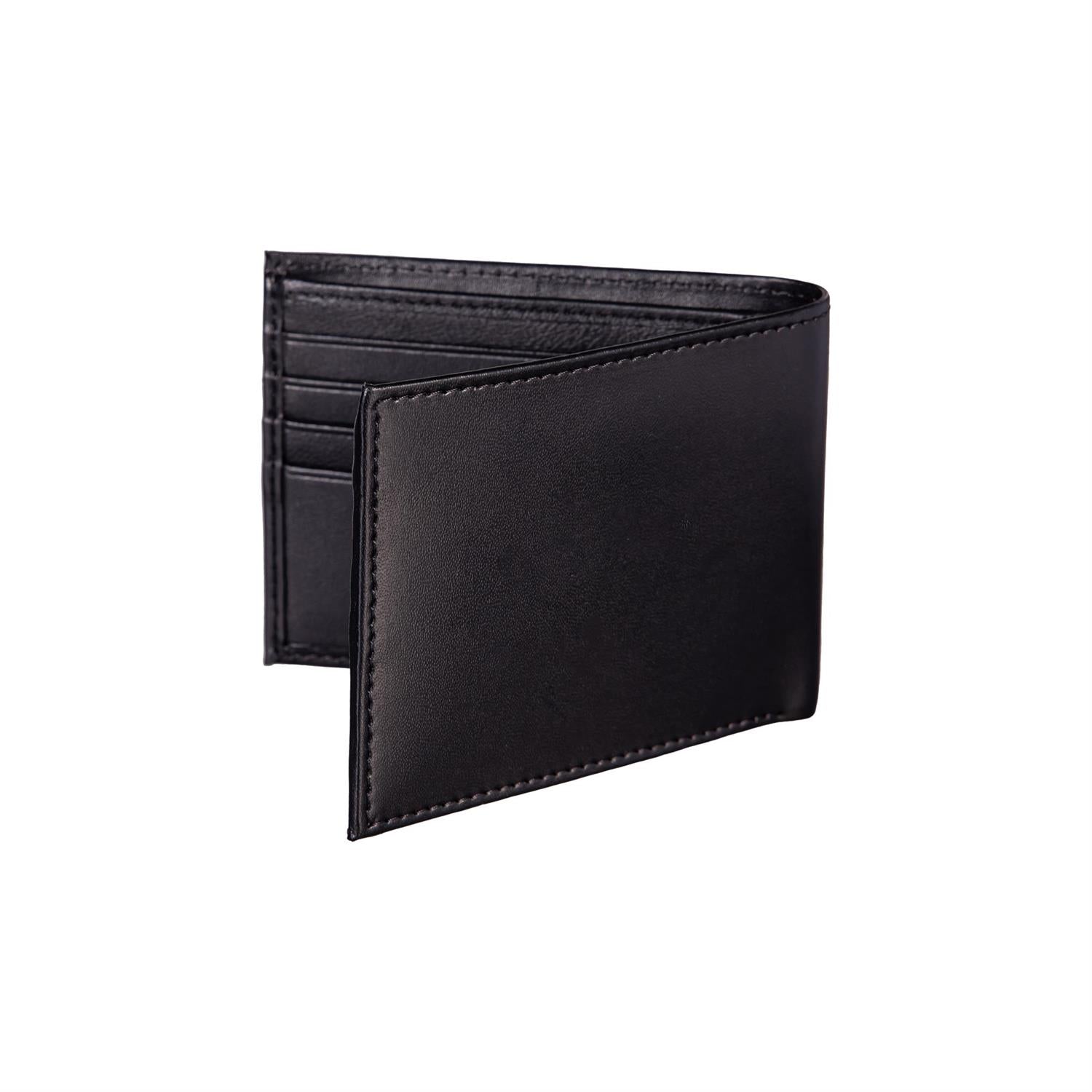 Tennessee Volunteers - University of Tennessee Leather Black Bifold Wallet