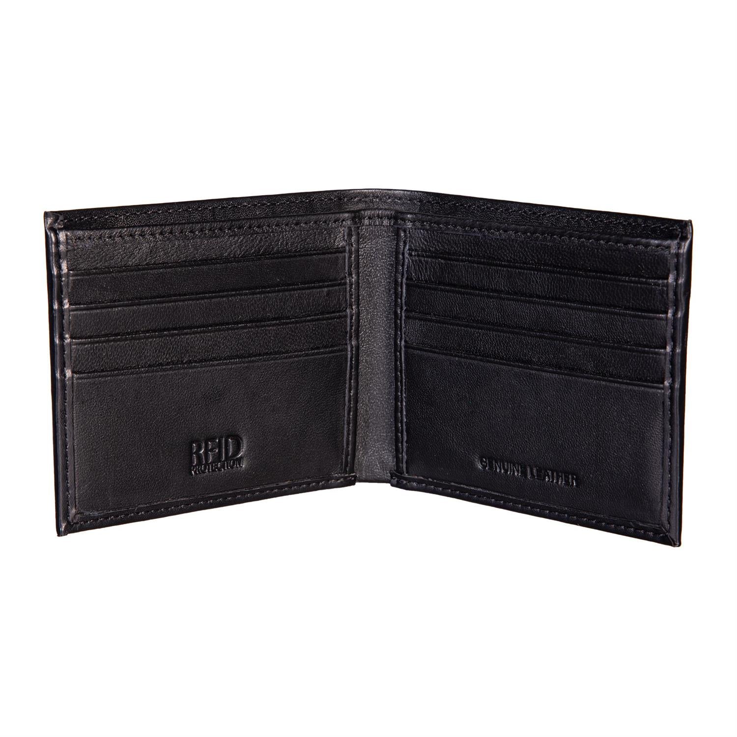 Tennessee Volunteers - University of Tennessee Leather Black Bifold Wallet