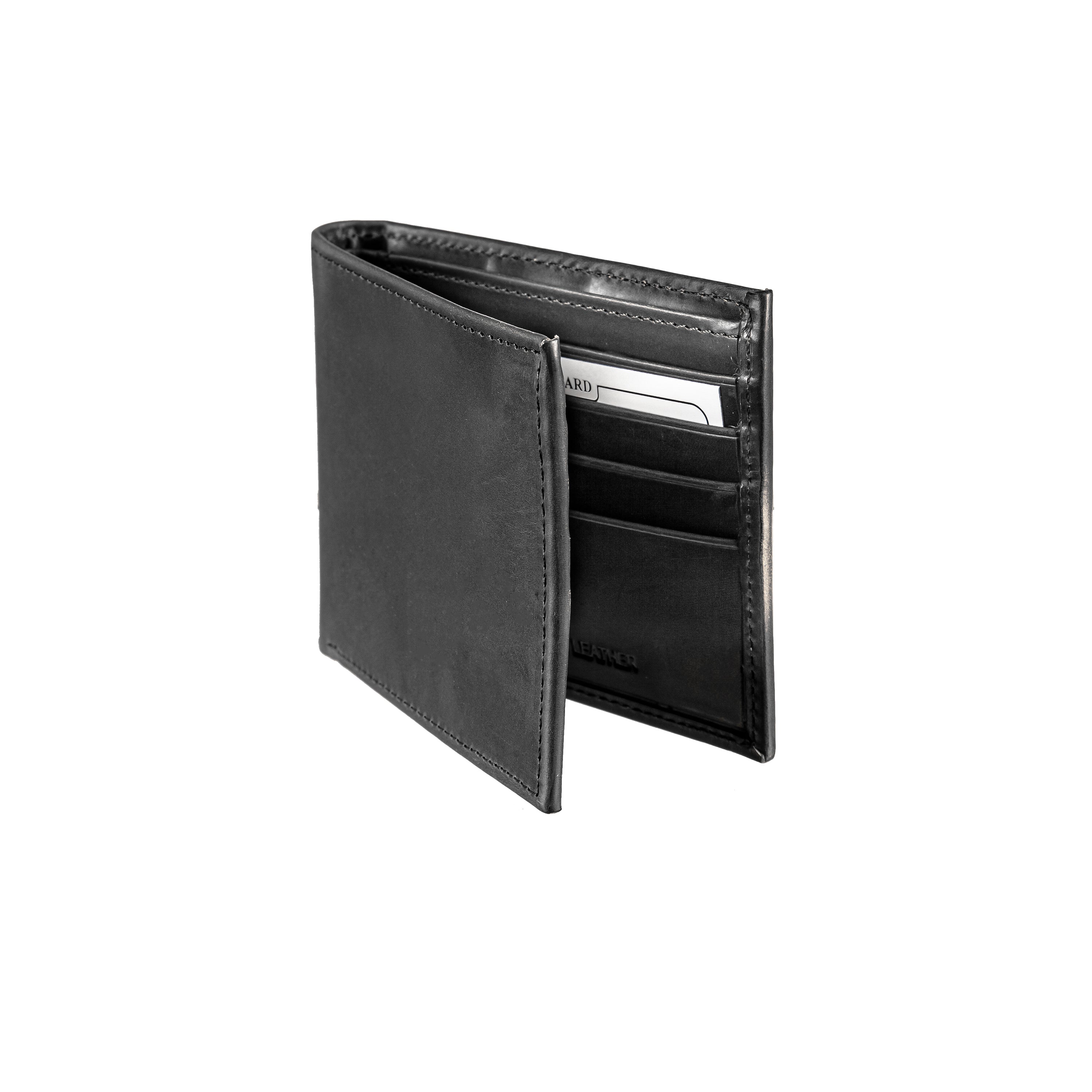 Miami Dolphins - NFL Leather Black Bifold Wallet