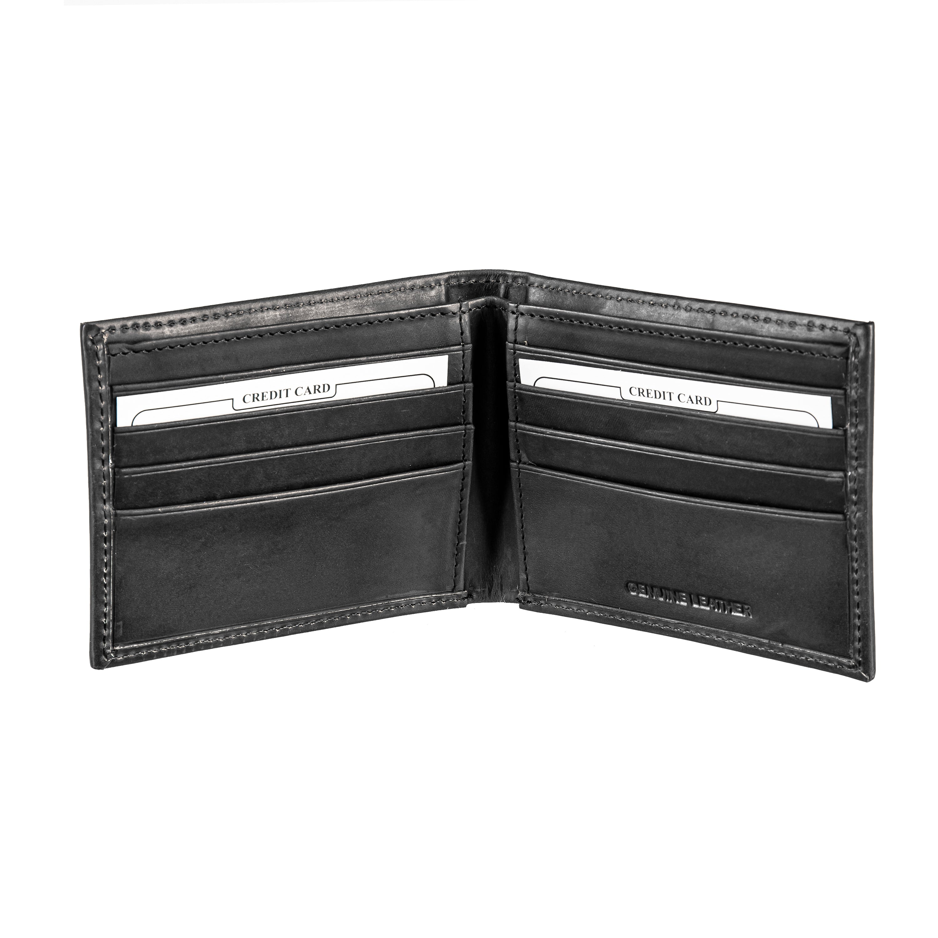 Miami Dolphins - NFL Leather Black Bifold Wallet