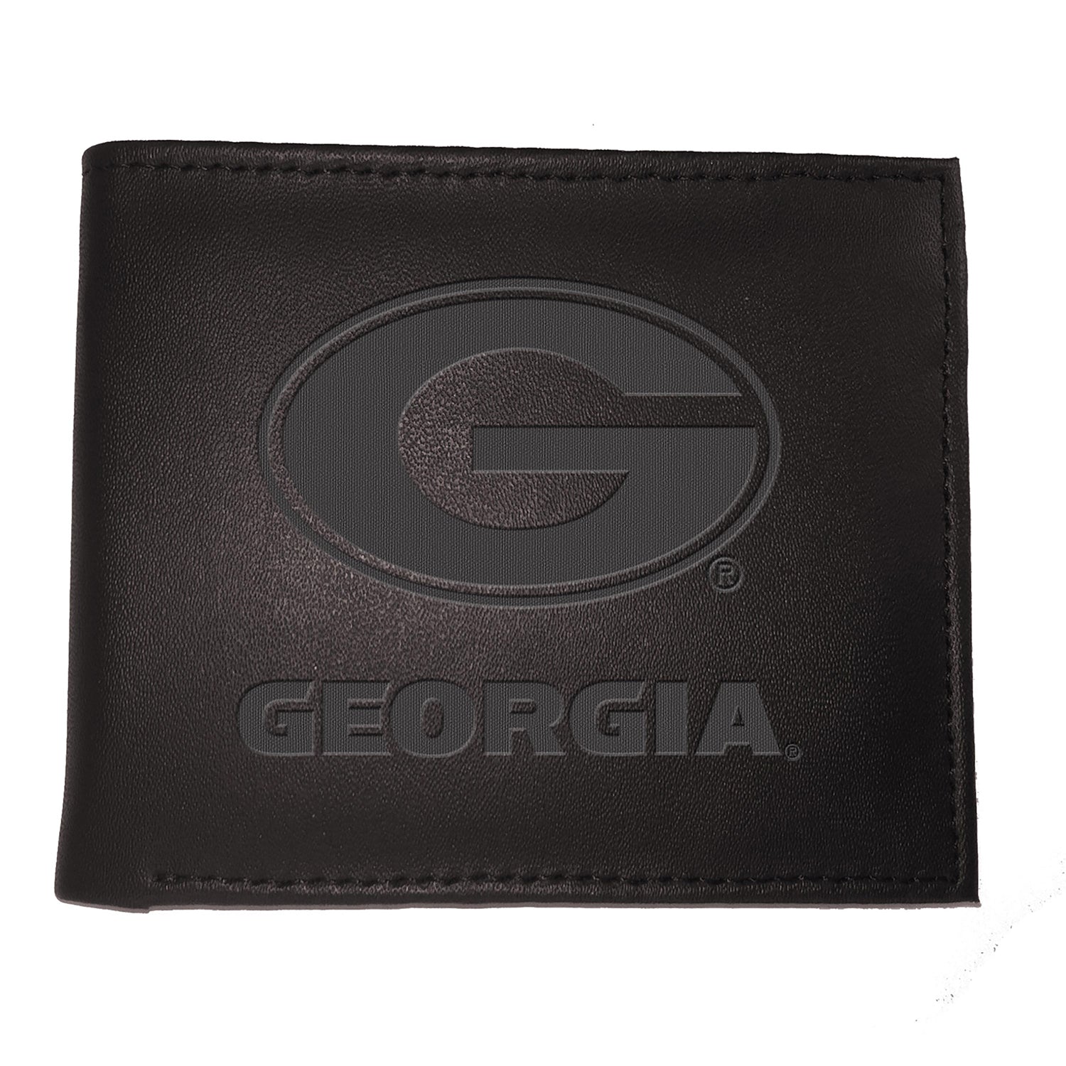 Georgia Bulldogs - NCAA Leather Black Bifold Wallet