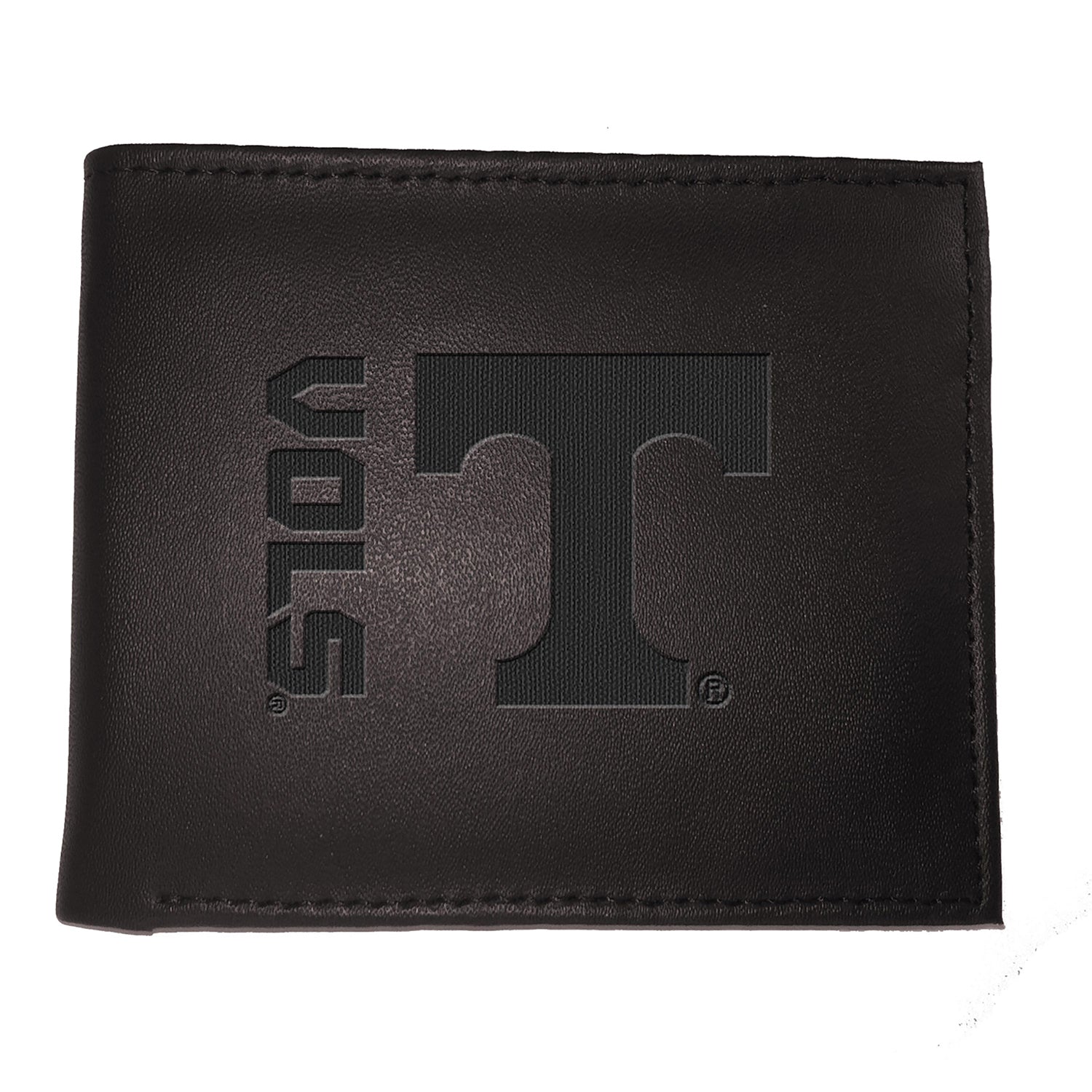 Tennessee Volunteers - Leather Black Bifold Wallet