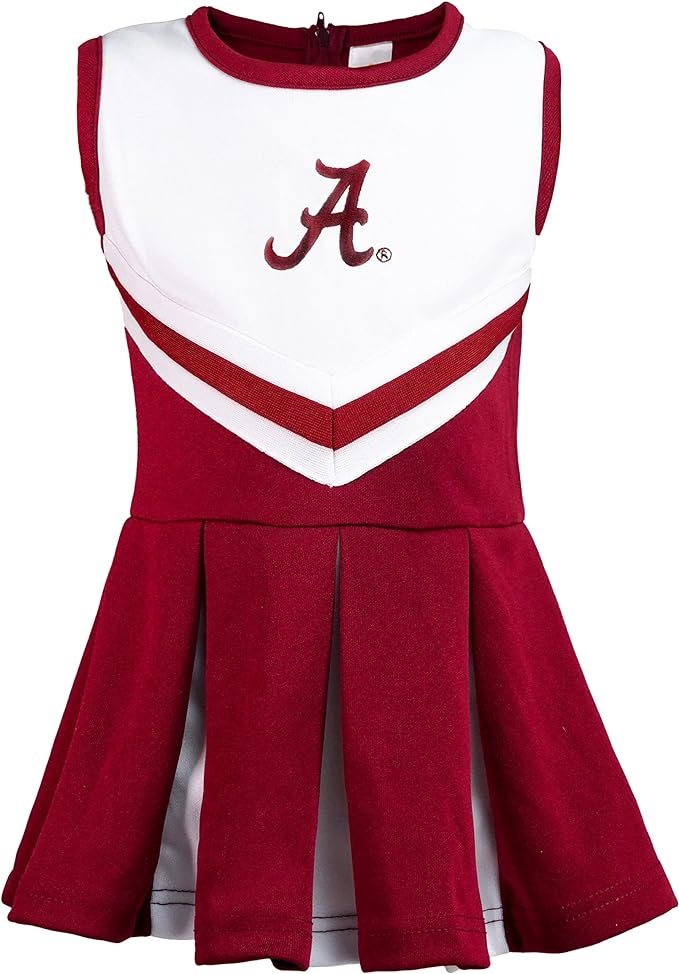 Alabama Crimson Tide Girls Infant Time For Recess Cheer Dress