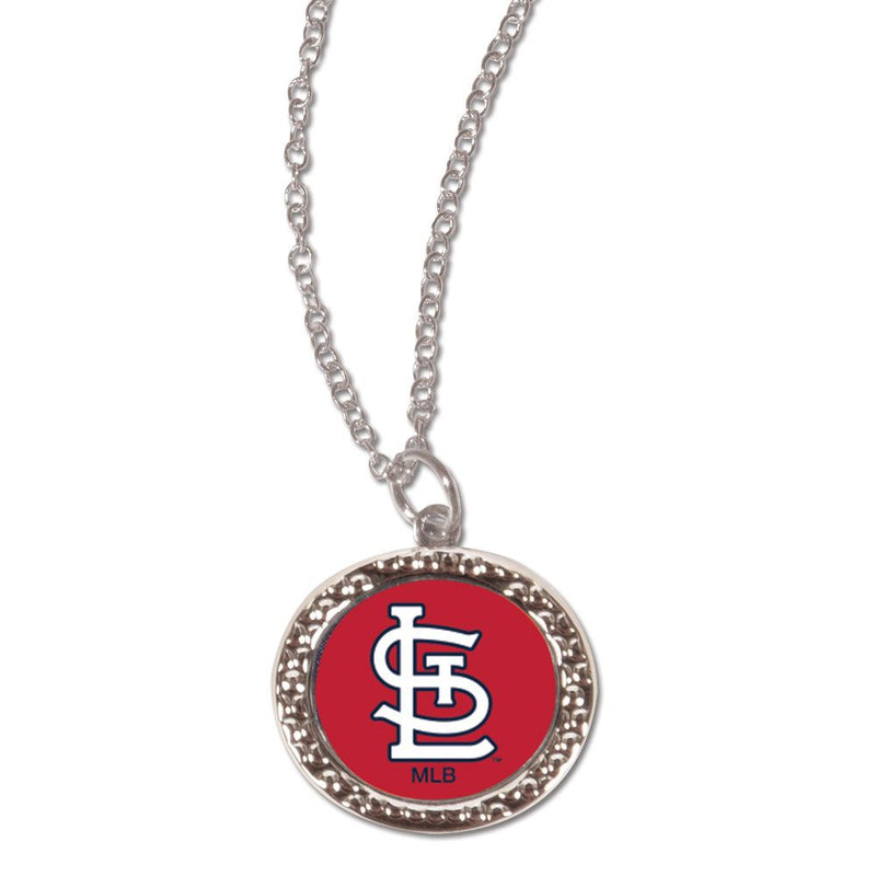 St. Louis Cardinals - Necklace with Charm Jewelry Card