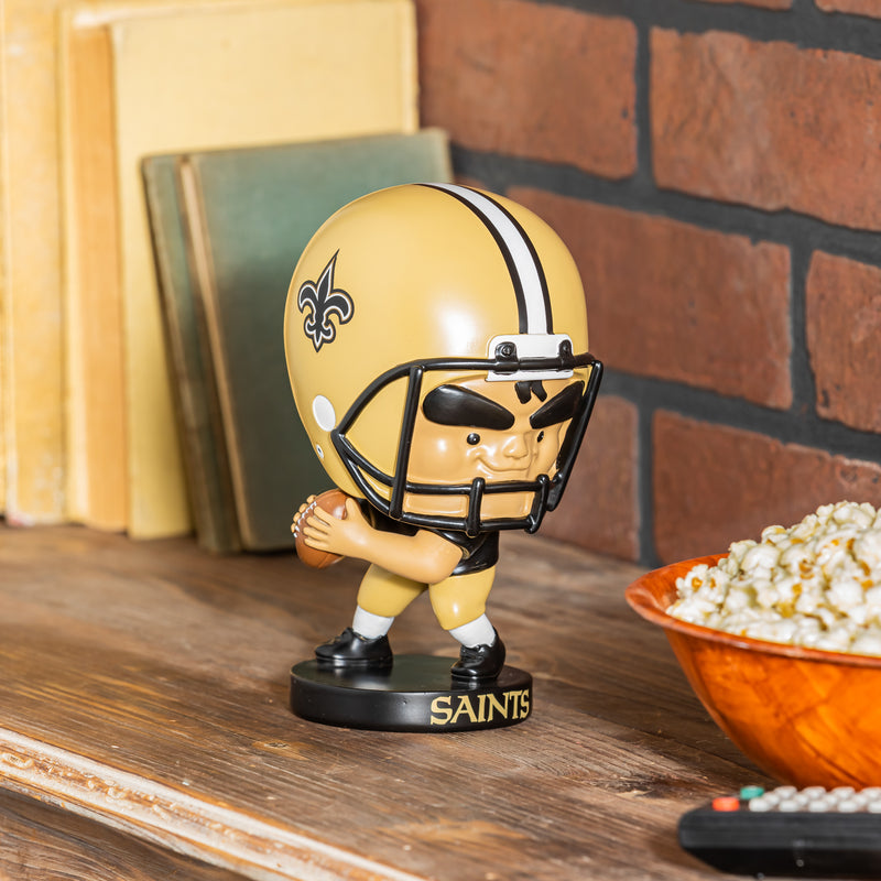 NFL New Orleans Saints - Player QB Lil Big Head Statue